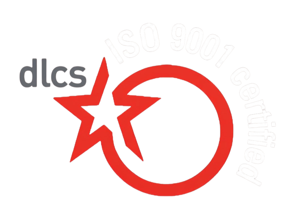 dlcs ISO 9001 certified badge